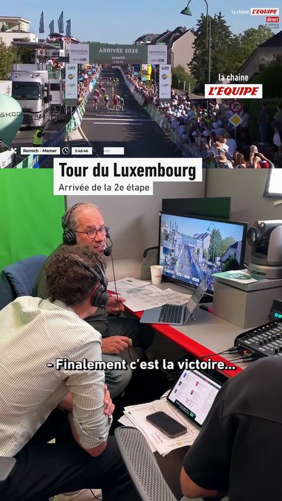On a suivi Kévin Vauquelin pour sa première aux commentaires sur la chaîne L'Équipe - Cyclisme