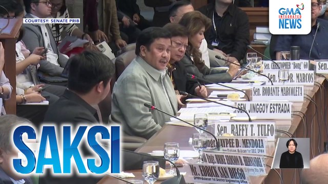 Lacson - Hindi pa puwedeng sabihing lusot na sina Estrada at Villanueva sa alegasyon ng budget insertions | Saksi