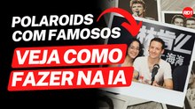 TREND POLAROID 2025: como fazer foto ao lado de famosos com IA