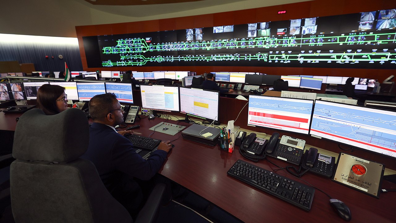 Dubai Metro Operations Control Centre