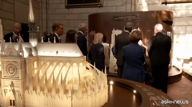 Notre-Dame riapre dopo l'incendio: Macron inaugura le due torri