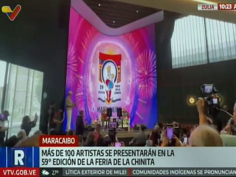 Zulia I Maracaibo se prepara para celebrar la 59.ª edición de la Feria Internacional de la Chinita