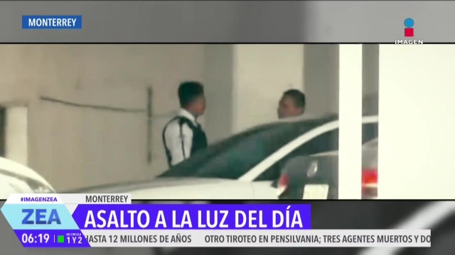 ¡A plena luz del día! Sujetos asaltan a hombre que había retirado 2 mdp en Monterrey