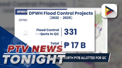 331 flood control projs worth P17-B allotted for QC