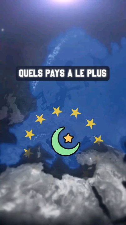 Pourcentage de musulman dans les pays de l’union européens source: WorldPopulationReview Muslim population by country 2025