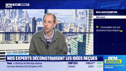 Bullshitomètre : "L'immobilier est une assurance tous risques" - FAUX répond Gilles Petit - 18/09