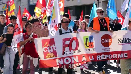 la Banderole de tête  Niort