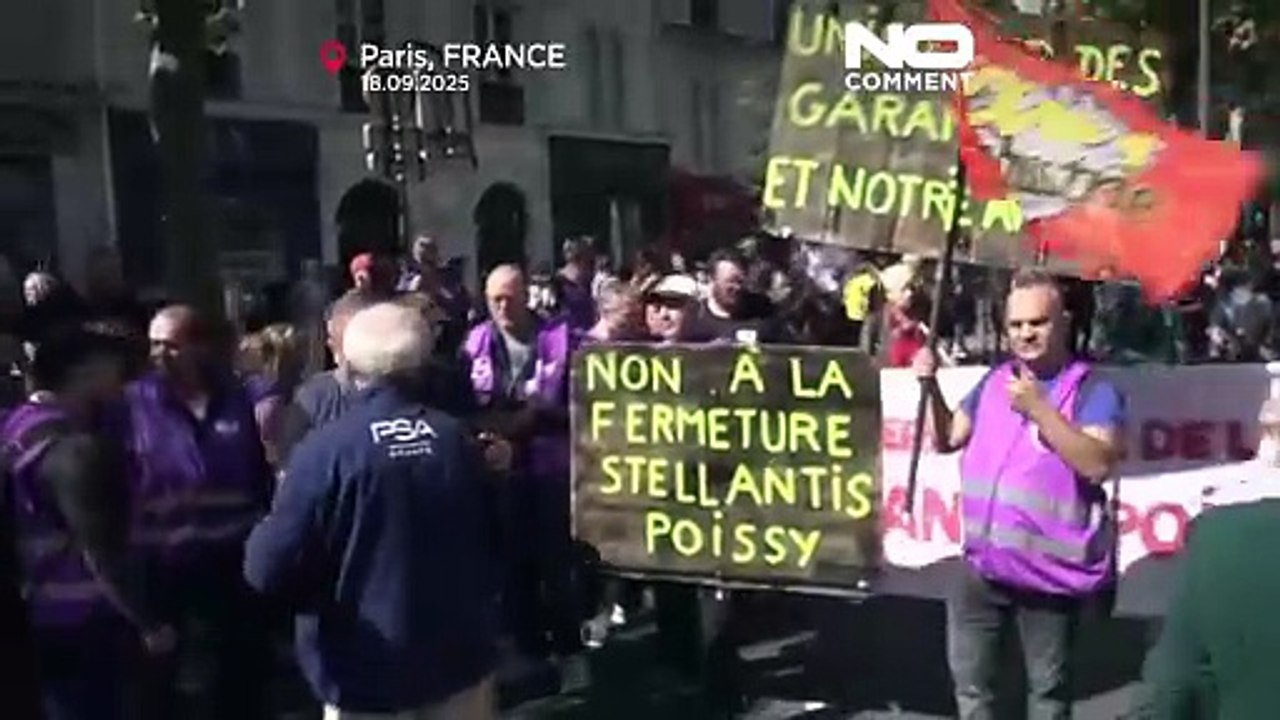 Proteste in Nantes gegen Macrons Kürzungen im öffentlichen Dienst