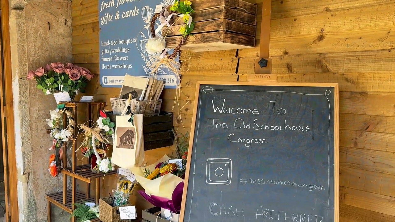 New bridal shop Peggaty's joins florist and cafe at Old Schoolhouse Kitchen Coxgreen