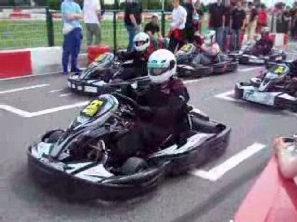 24H Karting Qualifs départ