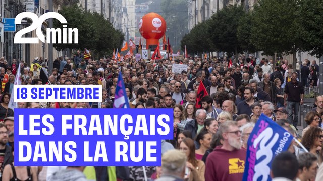 Blocages, perturbations et manifestations : les Français dans la rue ce 18 septembre