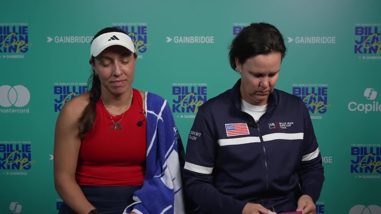 Jessica Pegula and Lindsay Davenport reflect on quarter-final tie