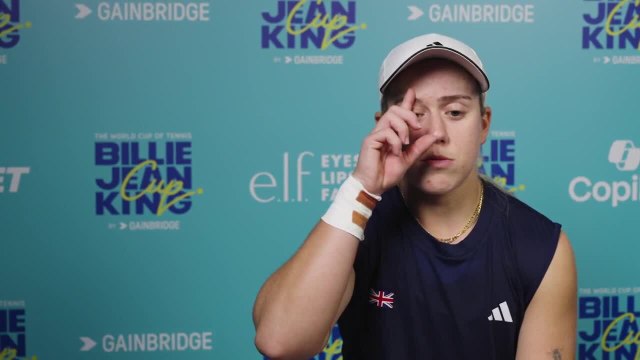 Sonay Kartal pleased with winning start to the Billie Jean King Cup Finals