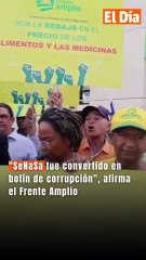 "SeNaSa fue convertido en botín de corrupción", afirma el Frente Amplio