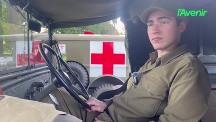 Le château de Modave accueille la reconstitution d’un camp allié comme en 1944