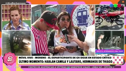 La ira total de Camilota ante una pregunta de Analía Franchín sobre Daniela Celis y Thiago Medina: "Chusmerío"