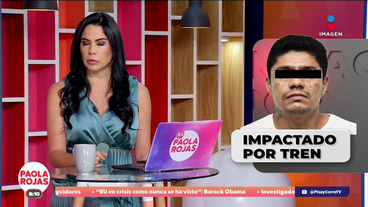 Vinculan a proceso a conductor embestido por tren | DPC con Paola Rojas
