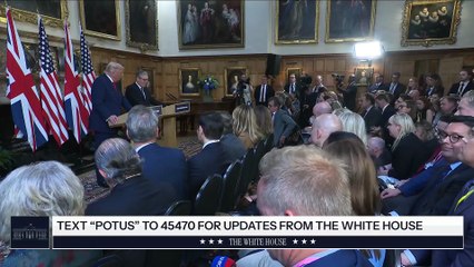 USA - President Trump Participates in a Press Conference with Prime Minister Keir Starmer (18.09.25)