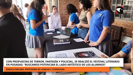 Con propuestas de terror, fantasía y policial, se realizó el Festival Literario en Posadas