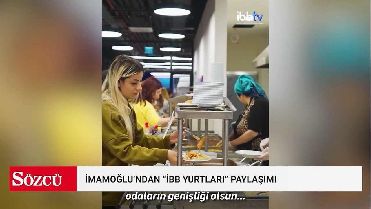 Ekrem İmamoğlu'ndan "İBB yurtları" paylaşımı