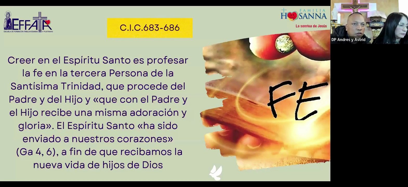 Clase 7 [S2]: Creo en el Espíritu Santo