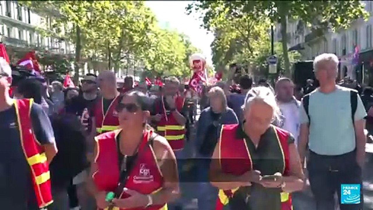 "Plus d'un million de personnes" mobilisées selon la CGT lors de cette journées de contestation en France