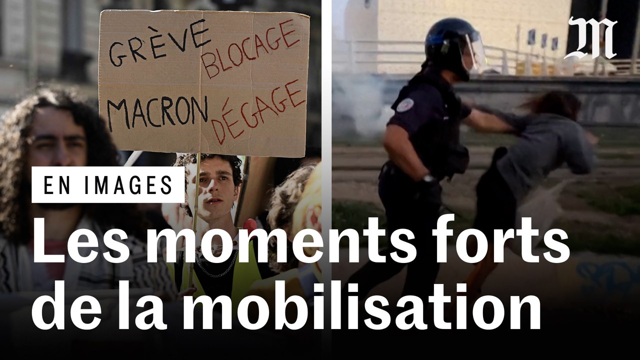 Manifestations, tensions avec la police... les images de la mobilisation du 18 septembre