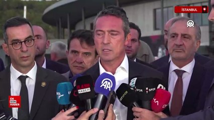 Ali Koç'tan TFF görüşmesi sonrasında açıklamalar