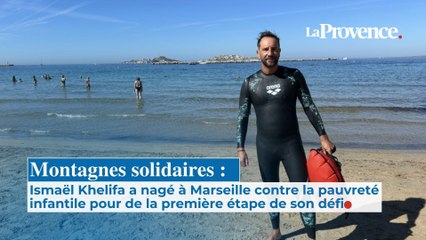 Ismaël Khelifa a lancé son défi sportif et caritatif Montagnes solidaires depuis le Frioul