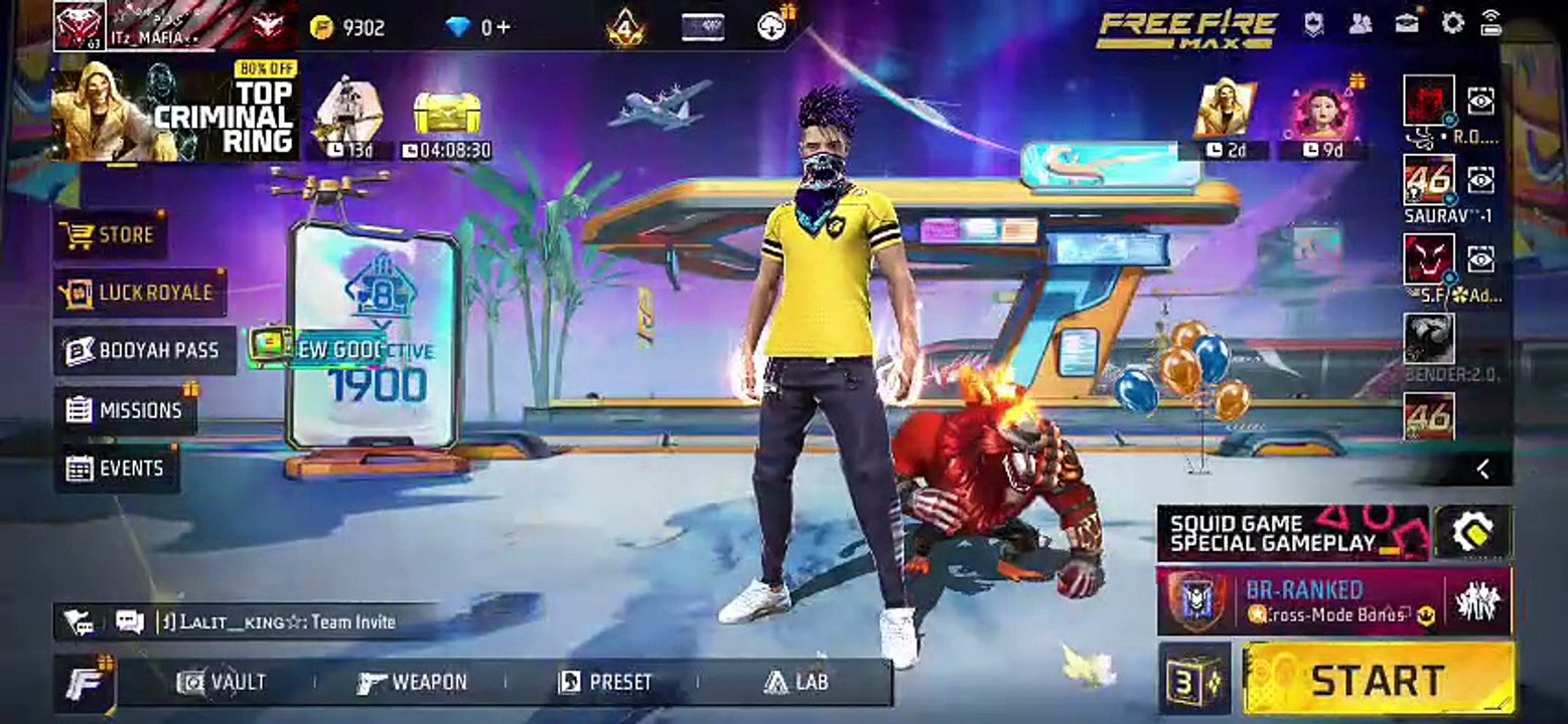 Free fire id