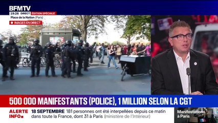 18 septembre: "C'est une très belle réussite", estime Cyril Chabanier de la CFTC