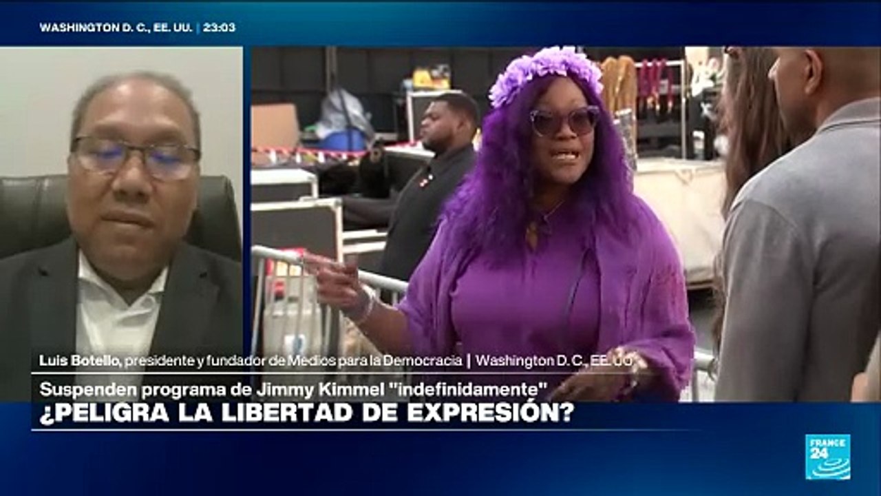 Luis Botello: “La administración Trump ve a los humoristas como una amenaza”