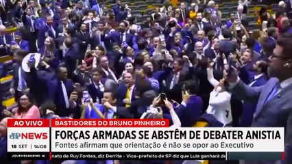 Exclusivo: Forças Armadas se abstêm de debate sobre projeto da anistia | TEMPO REAL