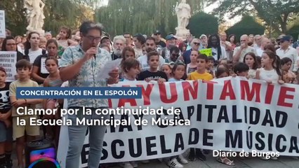 Clamor en Burgos por la continuidad de la Escuela Municipal de Música