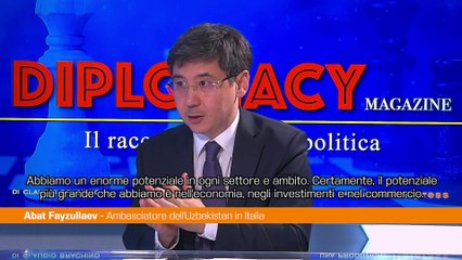 Ambasciatore Fayzullaev “Grande potenziale fra Italia e Uzbekistan”