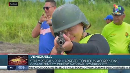 Venezuela, study reveals popular rejection to U.S. aggressions