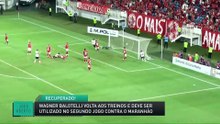 Wagner Balotelli volta aos treinos e deve ser utilizado no segundo jogo contra o Maranhão