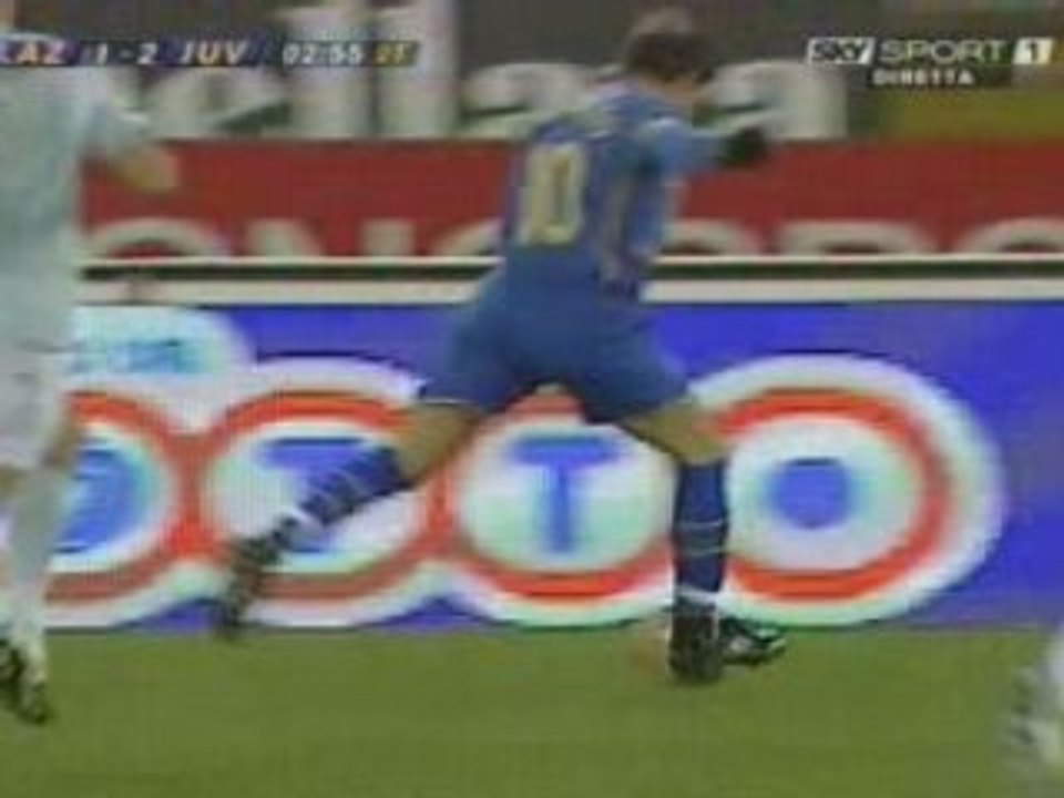 Lazio-Juventus 2-3 (Primo gol di Del Piero)