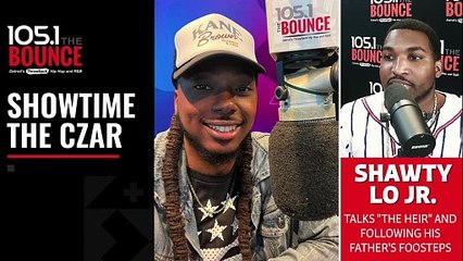 Shawty Lo Jr. Talks "The Heir" and Following His Father's Foosteps | 105.1 The Bounce