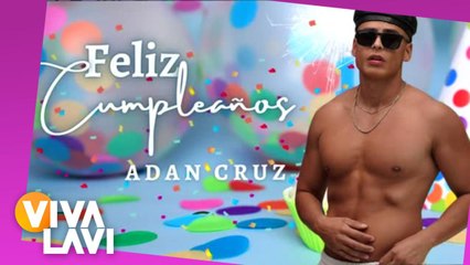 Así fue sorprendidó Adán Cruz por su cumpleaños