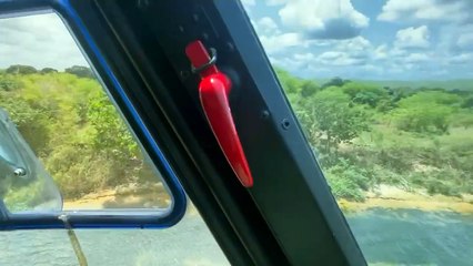 Imagens aéreas mostram buscas por homem que desapareceu no Rio São Francisco