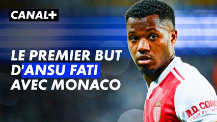 Ansu Fati inscrit son tout premier but avec les Rouge et Blanc - Club Bruge / Monaco - Ligue des champions 2025/26 (J1)