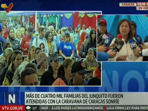 Operación Caracas Sonríe beneficia a más de cuatro mil familias en la parroquia del Junquito