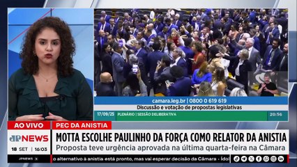 BOM NOME? Motta escolhe Paulinho da Força como relator da PEC da Anistia