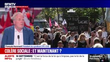 Nouvelles mobilisations syndicales: "Ça dépend aussi beaucoup de la réponse du Premier ministre", déclare François Hommeril (CFE-CGC)