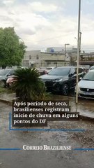 Administrativas do DF registram chuvas