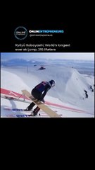 World's longest Ski jump