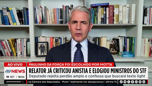 Fim da anistia? Relator já critica projeto e elogia ministros do STF e governo Lula