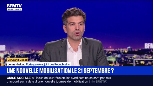 Le plus grand plan social, c'est celui des entrepreneurs , affirme Jonas Haddad (LR)