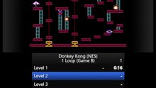 Donkey Kong NES Game B Speedrun in 1:18